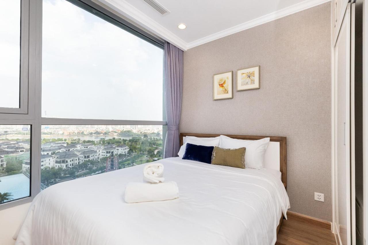 Hoasun Boutique Apartment - Vinhomes Central Park Hô Chi Minh-Ville Extérieur photo